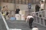 Schleimige Treppe in Japanischer Game Show