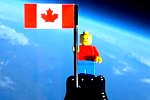 Lego-Männchen im Weltraum