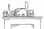 Simon's Cat in Shelf Life