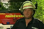 Hindernis für eine Feuerwehr