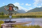 Roboter lässt Steine übers Wasser gleiten