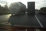 LKW-Fahrer mit verdammt viel Glück