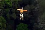 Bungee Jumping ohne Seil