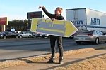 World's best Sign Spinner