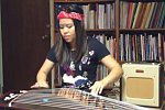 Cover von Guns N' Roses auf einer Zither