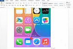 Wurde iOS 7 mit Word erstellt?
