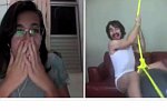 Miley Cyrus Wrecking Ball – Chatroulette Version