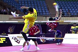 Sepaktakraw - Fußballtennis