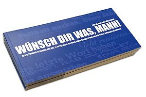 Geschenkgutscheine für Männer