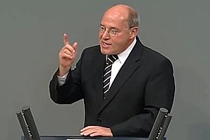 Gregor Gysi ist gegen Schäubles Mautplan