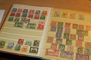 Briefmarkensammlung und Lebensgeschichte