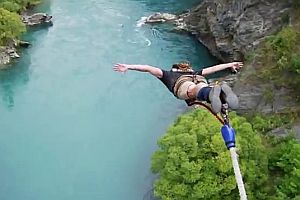 Bungee Jumping in Neuseeland