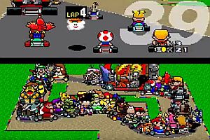 Super Mario Kart mit 101 Spielern