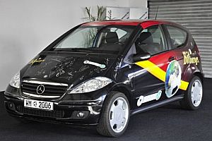 signierter WM-Mercedes