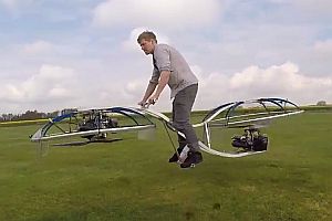 Selbstgebautes Hoverbike