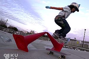 12jähriger Skateboarder