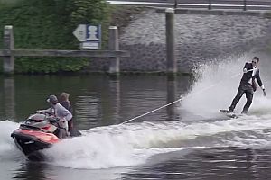Wakeboarding in Amsterdam