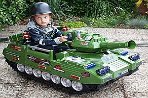 Ein Panzer für Kinder