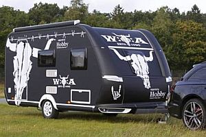 Ein Wacken-Wohnwagen