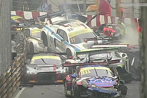 Massencrash beim GT World Cup in Macau