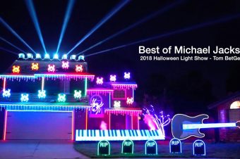 Halloween Light Show 2018