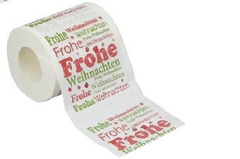 Klopapier für Weihnachten