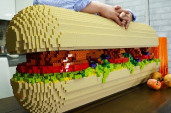 Ein Lego-Sandwich