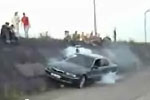 Burnout mit dem BMW