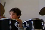 Junger Drummer
