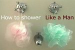 Vergleich wie Männer und Frauen duschen