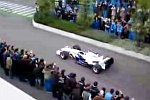 Nick Heidfeld Formel 1 Demonstration