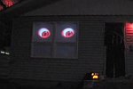 Halloween Fenster-Animation