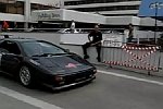 Lamborghini Diablo crashen