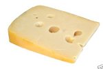 Original Loch aus einem Käse