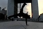 Breakdancer in Slow Motion
