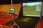 Teurer Golfsimulator