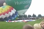 Missglückter Start einer Ballonfahrt