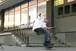 Ungewollter Skateboard-Trick