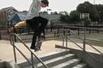 Skateboard-Tricks in Zeitlupe