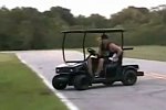 Aufgemotztes Golfkart