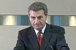 Oettinger talking English