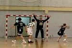 Siebenmeter beim Handball