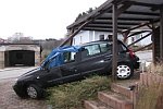 Renault Clio mit Totalschaden