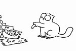 Simon's Cat in Sticky Tape