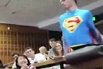 Superman in der Uni